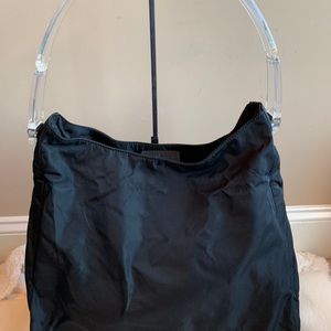 Prada Tessuto Nylon Hobo  Bag